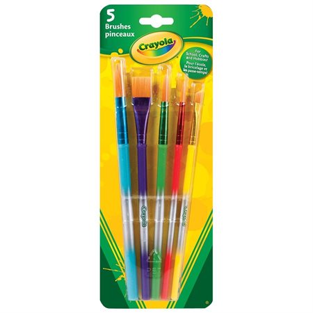 Crayola® Brush Assortment, Set of 5