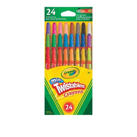 Crayola® Mini-Twistables Wax Crayons