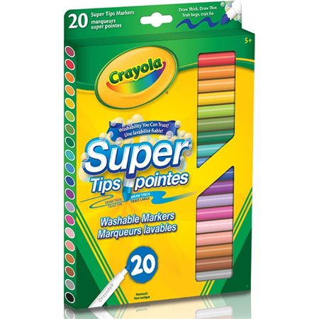 Crayola® Super Tips Colouring Markers