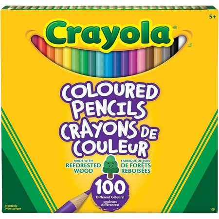 Crayola® Coloured Pencils, 100 Colour Set