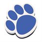 Magnetic Whiteboard Eraser, Blue Paw