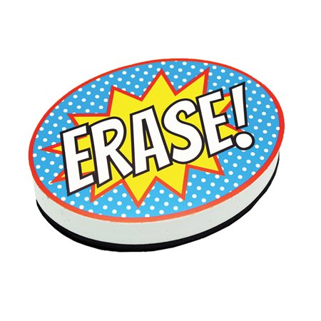 Magnetic Whiteboard Eraser, Superheroes ERASE!