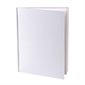 Blank Hardcover Book, Portrait, 6" x 8", White