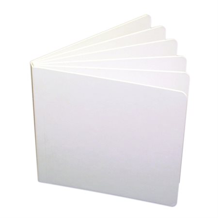 Blank Hardcover Book, Portrait, 8.5" x 11", White