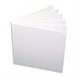 Blank Hardcover Book, Portrait, 8.5" x 11", White