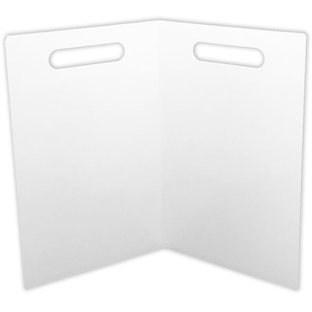 Folding Magnetic Center Board, White