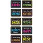 Non-Magnetic Mini Whiteboard Erasers, Character Building, Pack of 10