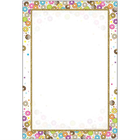 DonutFetti® Blank 13" x 19" Smart Poly® Chart