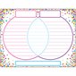 Smart Poly® Chart 17" x 22", Confetti Venn Diagram