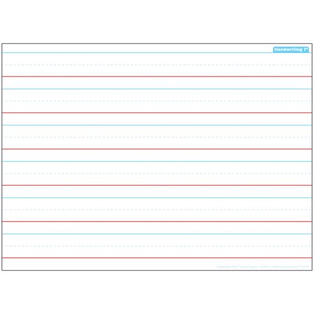 Handwriting 1", Space Savers, PosterMat Pals®, 13" x 9.5" Smart Poly®, Single Sided