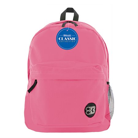 BAZIC® 17" Classic Backpack, Fuchsia