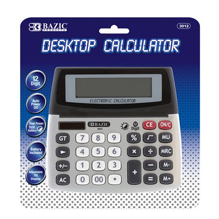 BAZIC® Desktop Calculator
