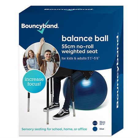 Bouncyband® Balance Ball, 22", Blue