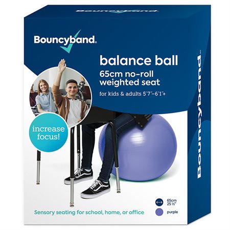 Bouncyband® Balance Ball, 26", Purple