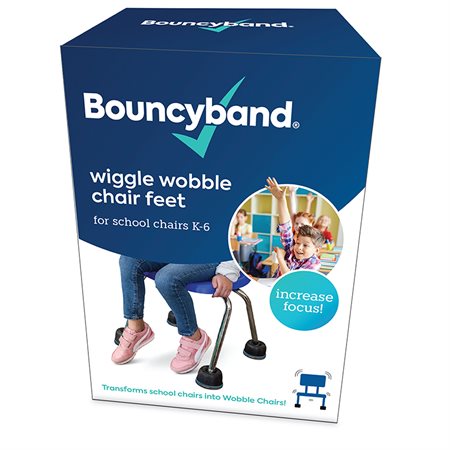 Bouncyband® Wiggle Wobble Chair Feet, Set of 4