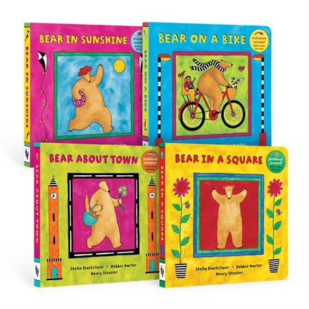 Bear Series Board Books Set, Set of 4 books