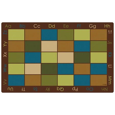 Colorful Places Seating Rug, 8'4" x 13'4" Rectangle, Nature's Colors