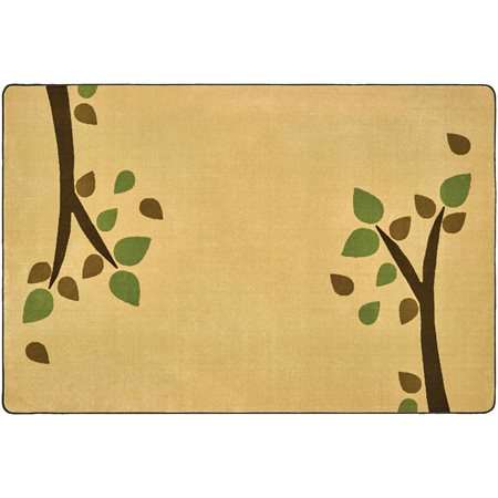 KIDSoft™ Branching Out Carpet, 8' x 12', Tan