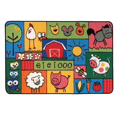 KID$ Value Rugs™, Old McDonald Farm Rug, 3' x 4'6"