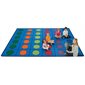 Seating Circles Rug, 8' x 12' Rectangle