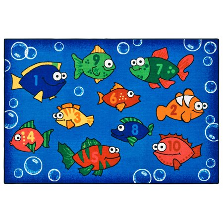 KID$ Value Rugs™, Something Fishy, 4' x 6'