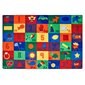 Sequential Seating Literacy Rug, 8' x 12'