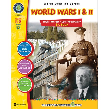 World Conflict Series: World Wars I and II Big Book