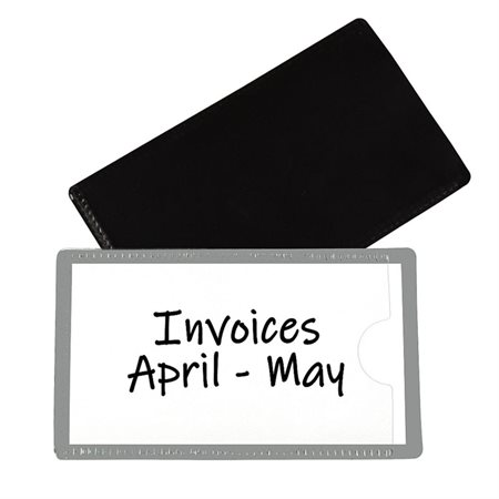 Magnetic Label Holders, Gray