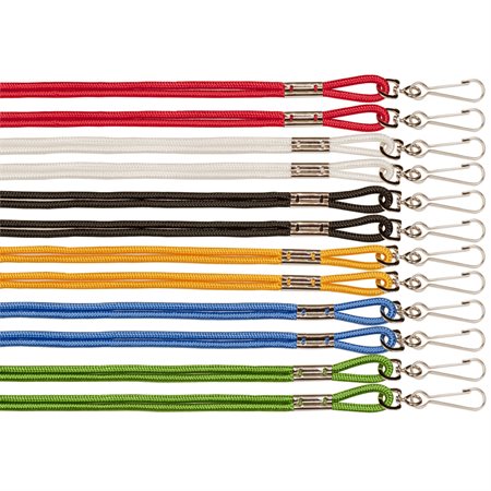 Lanyards, Assorted, Pack of 12