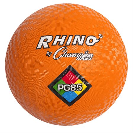 Playground Ball, 8 1 / 2" Diameter, Orange