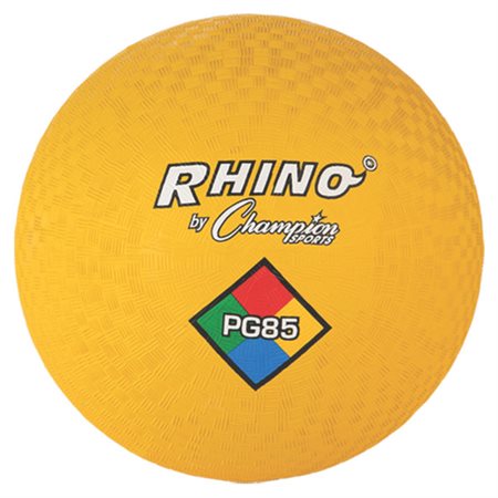 Playground Ball, 8 1 / 2" Diameter, Yellow