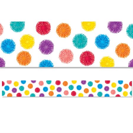 Pom Dots EZ Border, 48 Feet