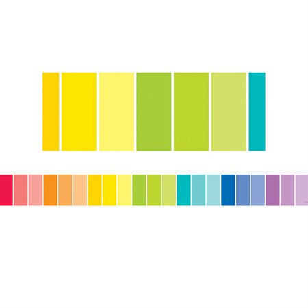 Rainbow Paint Chip EZ Border™