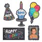 Chalk It Up! Happy Birthday Mini Bulletin Board Set