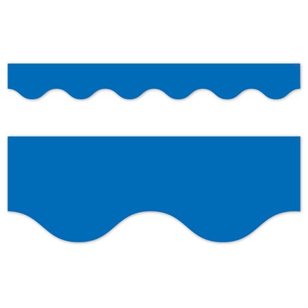 Core Decor Blue Wavy EZ Border