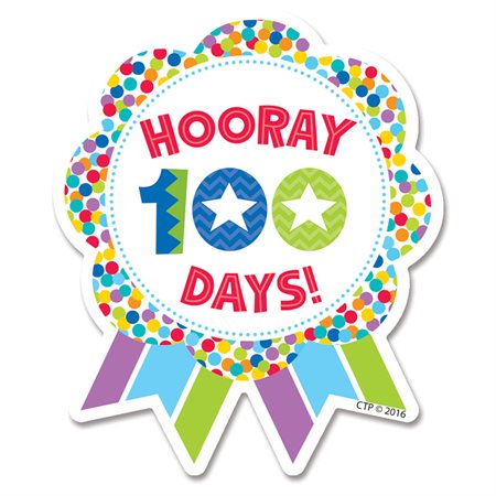 Hooray 100 Days! (Ribbon Reward)