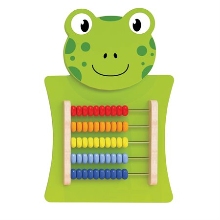 Abacus Activity Wall Panel, Frog