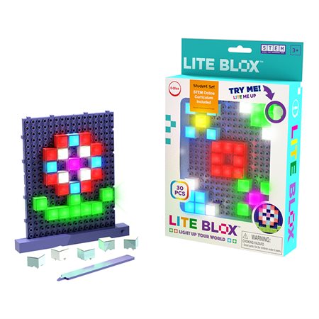 E-Blox® Single Student Set, Lite Blox Light Designs