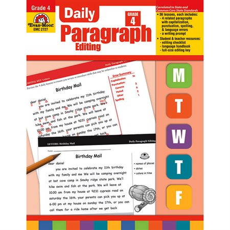 Daily Paragraph Editing, Grade 4