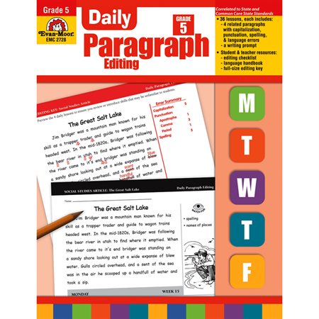 Daily Paragraph Editing, Grade 5