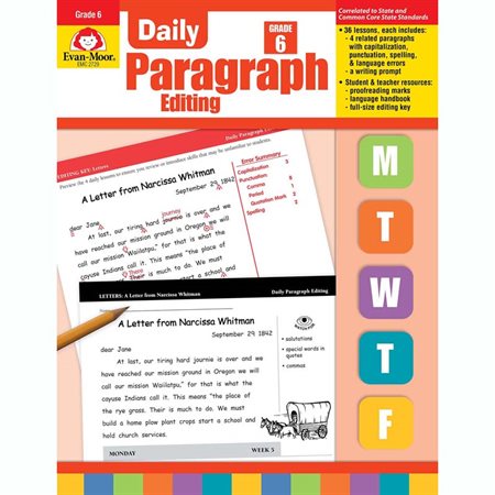 Daily Paragraph Editing, Grade 6