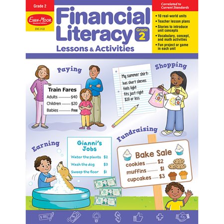 Financial Literacy Lessons & Activities, Grade 2