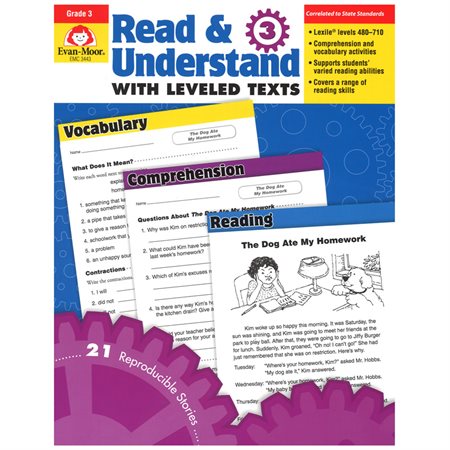 Read & Understand with Leveled Texts, Grade 3