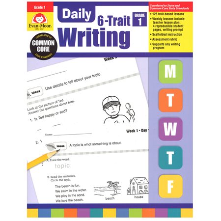 Daily 6-Trait Writing, Grade 1