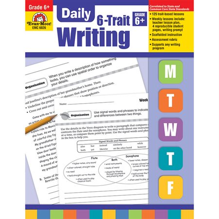 Daily 6-Trait Writing, Grade 6