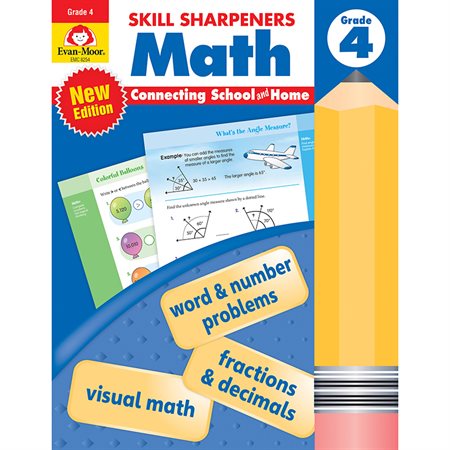 Skill Sharpeners Math, Grade 4