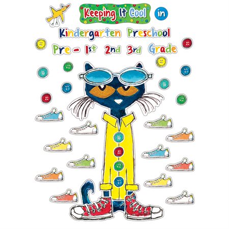 Pete the Cat® Keeping It Cool In… Bulletin Board Set