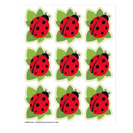 Ladybugs Giant Stickers