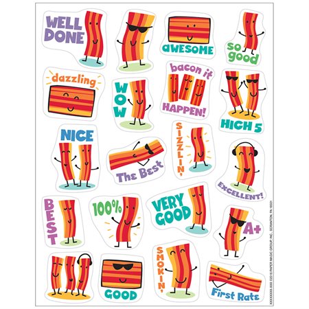 Bacon Scented Stickers