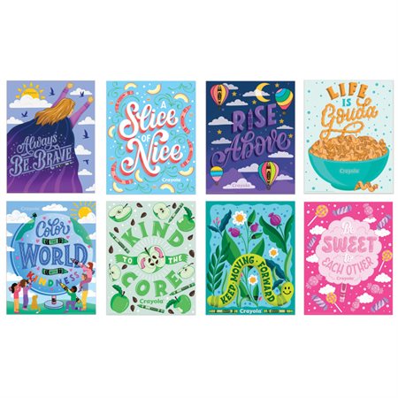 Crayola Colors of Kindness Mini Poster Pack